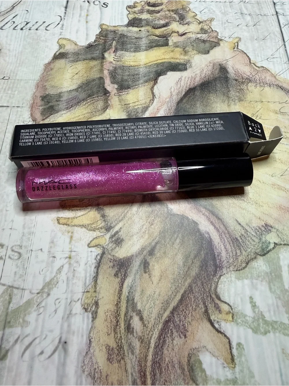 MAC COSMETICS LIKE VENUS DAZZLEGLASS BNIB lipgloss lipglass Rare Dazzle